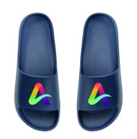 SWA Badelatschen navy inkl. Aufdruck