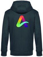 SWA Hoodie Unisex asphalt inkl. Aufdruck Gr. 3XL