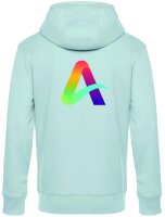 SWA Hoodie Damen sky blue inkl. Aufdruck