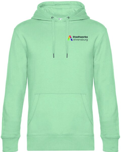 SWA Hoodie Damen aqua green inkl. Aufdruck